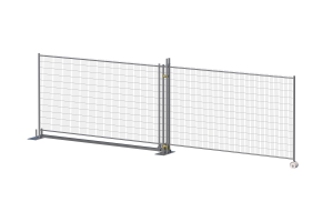 Bouwhek schuifpoort constructie