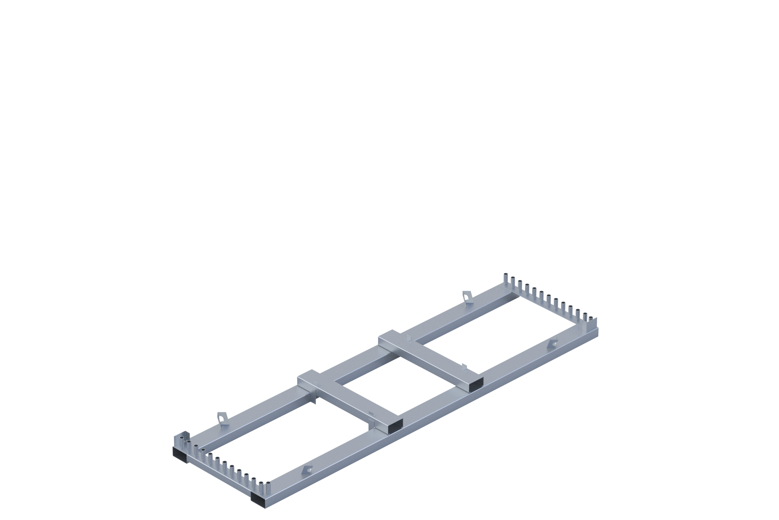 Bouwhek verticaal transport-opslagbok 25 stuks