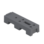 Voetblok kunststof 18kg